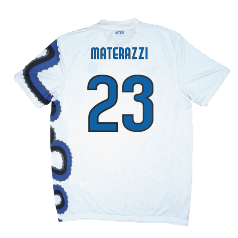 Inter Milan 2010-11 Away Shirt (S) (Excellent) (Materazzi 23)