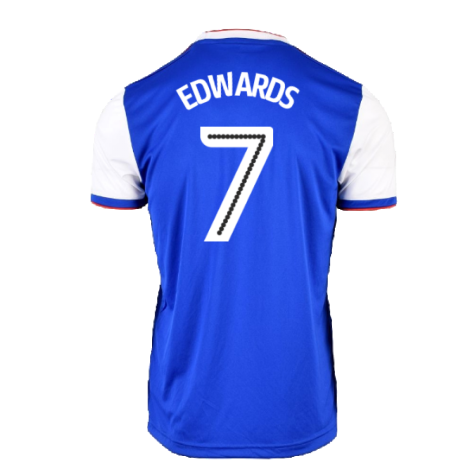 Ipswich Town 2018-19 Home Shirt ((Excellent) XXL) (Edwards 7)