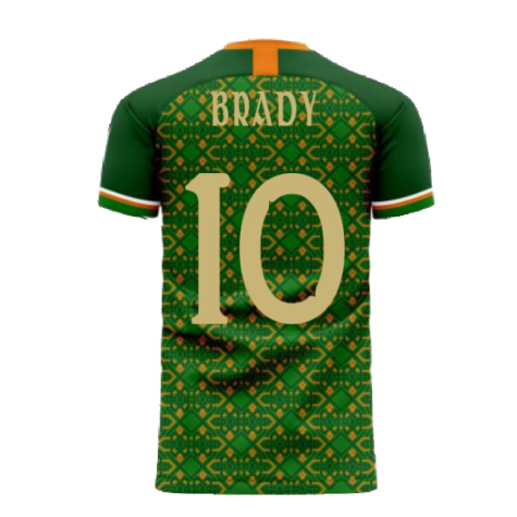 Ireland 2024-2025 Home Concept Football Kit (Libero) (BRADY 10)