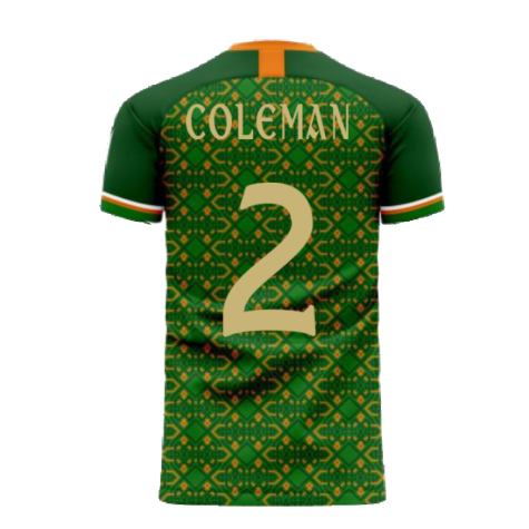 Ireland 2024-2025 Home Concept Football Kit (Libero) (COLEMAN 2)