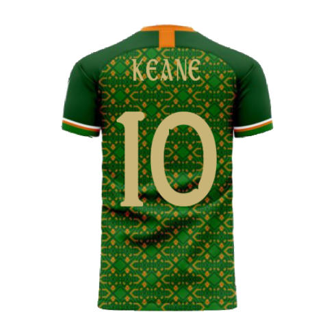 Ireland 2024-2025 Home Concept Football Kit (Libero) (KEANE 10)