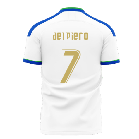 Italy 2006 Style Away Concept Shirt (Libero) (DEL PIERO 7)