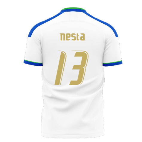 Italy 2006 Style Away Concept Shirt (Libero) (Nesta 13)