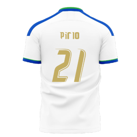 Italy 2006 Style Away Concept Shirt (Libero) (PIRLO 21)