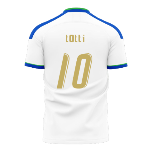 Italy 2006 Style Away Concept Shirt (Libero) (TOTTI 10)