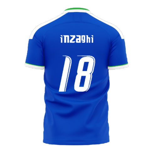 Italy 2006 Style Home Concept Shirt (Libero) (Inzaghi 18)