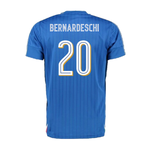 Italy 2016-17 Home Shirt (XLB) (Good) (Bernardeschi 20)