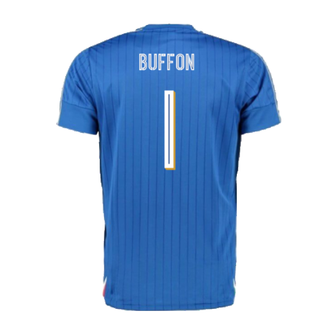 Italy 2016-17 Home Shirt (XLB) (Good) (Buffon 1)