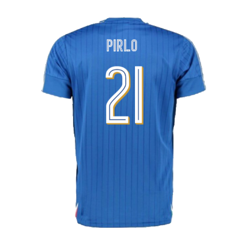 Italy 2016-17 Home Shirt (XLB) (Good) (Pirlo 21)