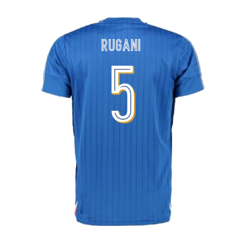 Italy 2016-17 Home Shirt (XLB) (Good) (Rugani 5)