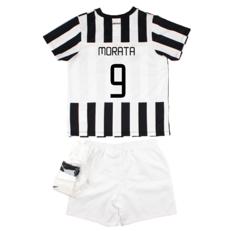 Juventus 2014-15 Home Infant Kit (LB) (Excellent) (Morata 9)