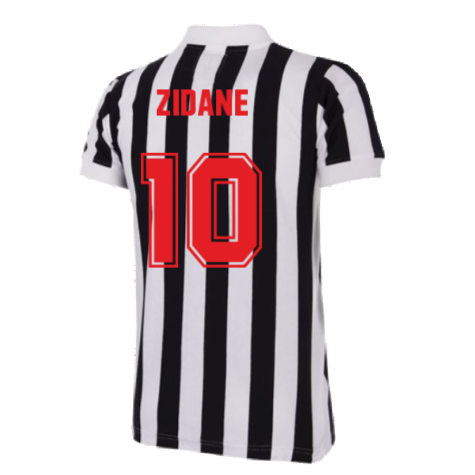 Juventus FC 1984 - 85 Retro Football Shirt (ZIDANE 10)