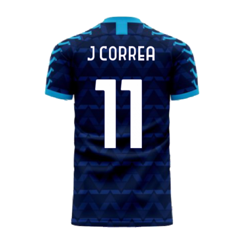 Lazio 2024-2025 Away Concept Football Kit (Viper) (J CORREA 11) - Baby