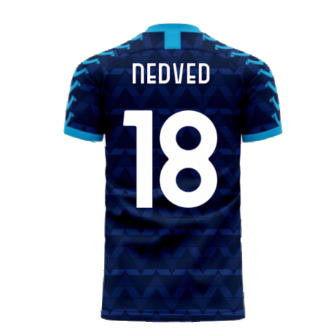 Lazio 2024-2025 Away Concept Football Kit (Viper) (NEDVED 18) - Womens