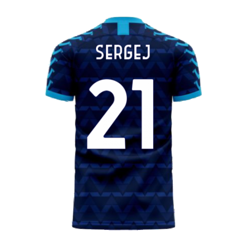 Lazio 2024-2025 Away Concept Football Kit (Viper) (SERGEJ 21) - Womens