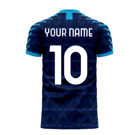 Lazio 2024-2025 Away Concept Football Kit (Viper) (Your Name) - Womens