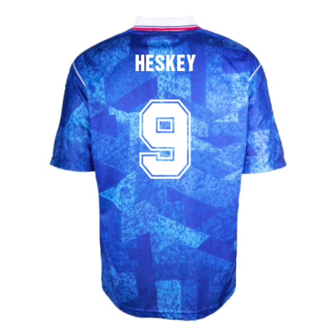 Leicester City 1990 Bukta Retro Shirt (HESKEY 9)