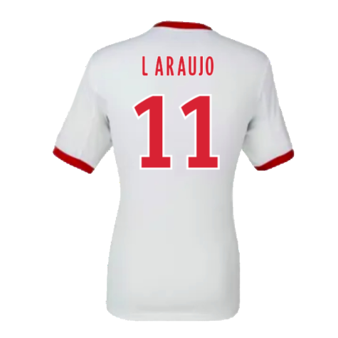 Lille 2017-18 Away Shirt (L) (L Araujo 11) (Excellent)