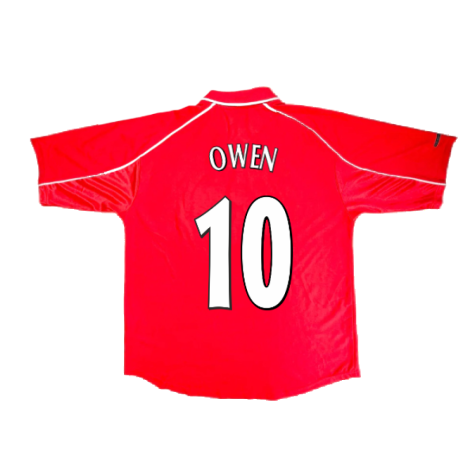 Liverpool 2000-02 Home Shirt (XXL) (Excellent) (Owen 10)