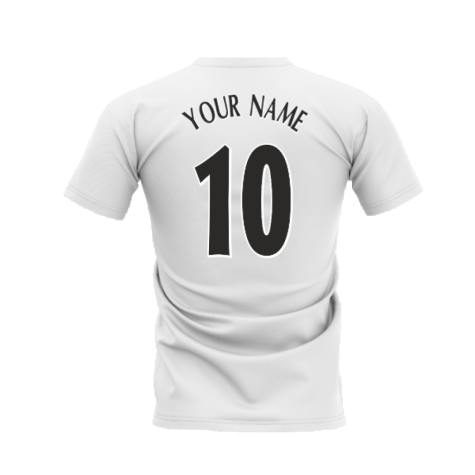 Liverpool 2000-2001 Retro Shirt T-shirt - Text (White) (Your Name)