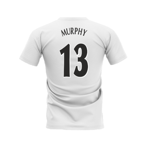 Liverpool 2000-2001 Retro Shirt T-shirt (White) (Murphy 13)