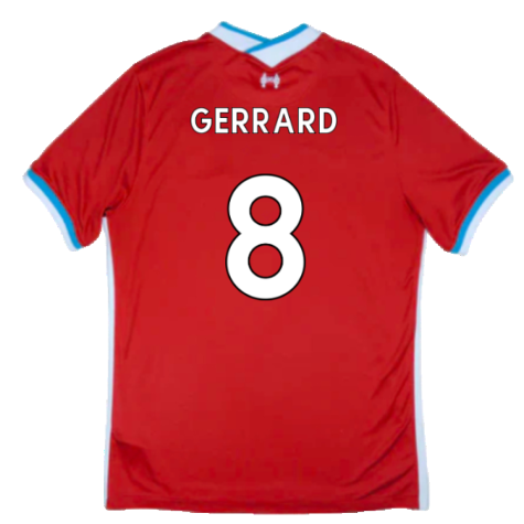 Liverpool 2020-21 Home Shirt (S) (Mint) (GERRARD 8)