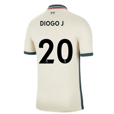 Liverpool 2021-2022 Away Shirt (DIOGO J. 20)