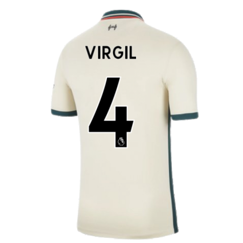 Liverpool 2021-2022 Away Shirt (Kids) (VIRGIL 4)