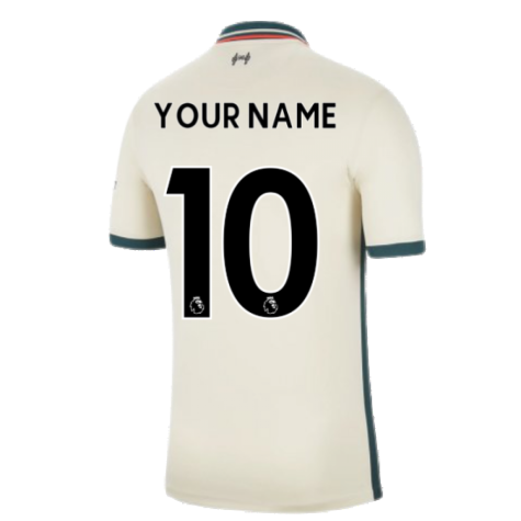 Liverpool 2021-2022 Away Shirt (Kids) (Your Name)