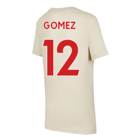 Liverpool 2021-2022 Evergreen Crest Tee (Fossil) - Kids (GOMEZ 12)