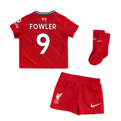 Liverpool 2021-2022 Home Baby Kit (FOWLER 9)