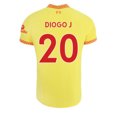 Liverpool 2021-2022 Vapor 3rd Shirt (DIOGO J. 20)