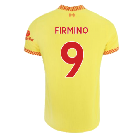 Liverpool 2021-2022 Vapor 3rd Shirt (FIRMINO 9)