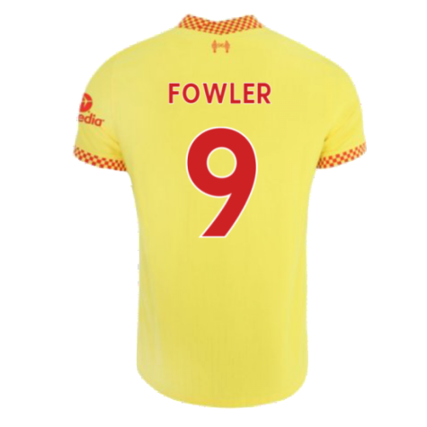 Liverpool 2021-2022 Vapor 3rd Shirt (FOWLER 9)