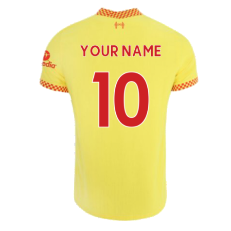 Liverpool 2021-2022 Womens 3rd Shirt (Your Name)