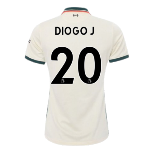 Liverpool 2021-2022 Womens Away Shirt (DIOGO J. 20)