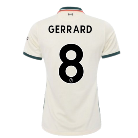 Liverpool 2021-2022 Womens Away Shirt (GERRARD 8)