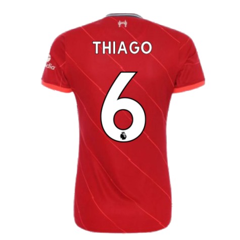 Liverpool 2021-2022 Womens Home (THIAGO 6)