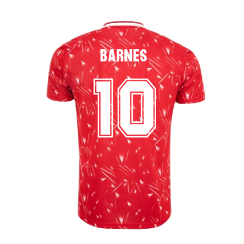 Liverpool FC 1990 Retro Football Shirt (BARNES 10)