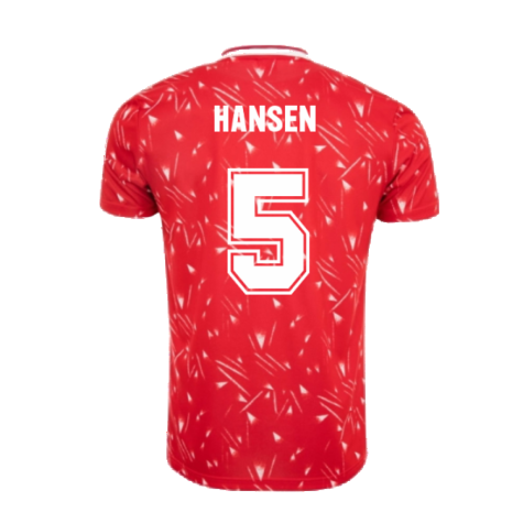 Liverpool FC 1990 Retro Football Shirt (Hansen 5)