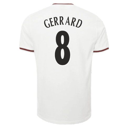 Liverpool Heritage 1997 Ecru Away Tee (GERRARD 8)