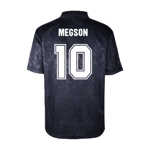 Man City 1990 Blackout Retro Shirt (MEGSON 10)