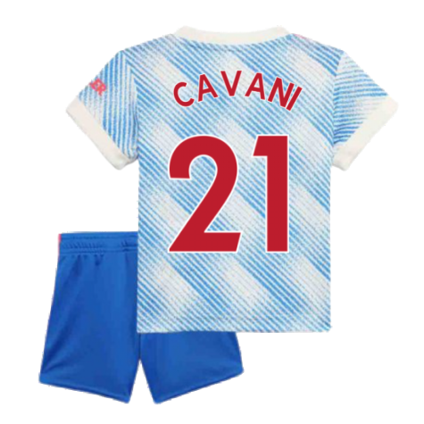 Man Utd 2021-2022 Away Baby Kit (CAVANI 21)