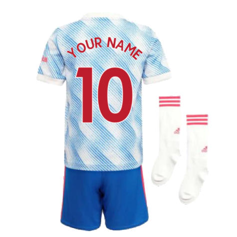 Man Utd 2021-2022 Away Mini Kit (Your Name)