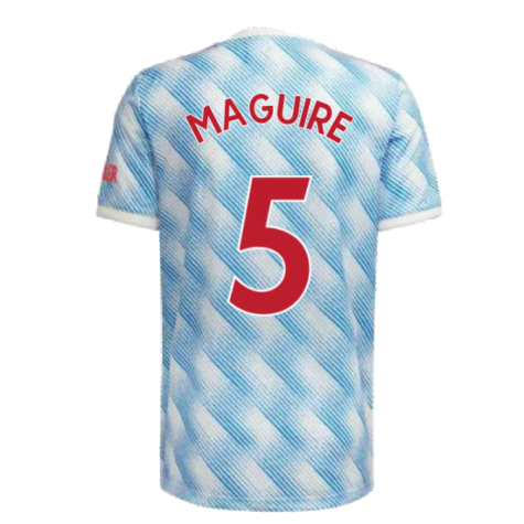 Man Utd 2021-2022 Away Shirt (Kids) (MAGUIRE 5)