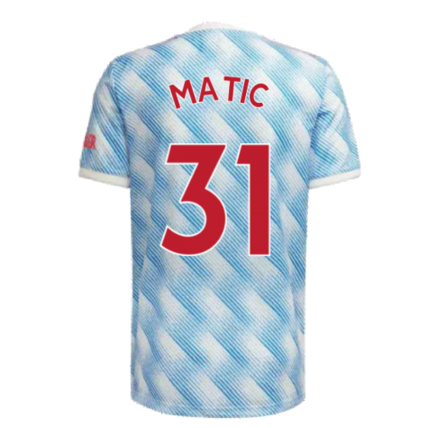 Man Utd 2021-2022 Away Shirt (Kids) (MATIC 31)