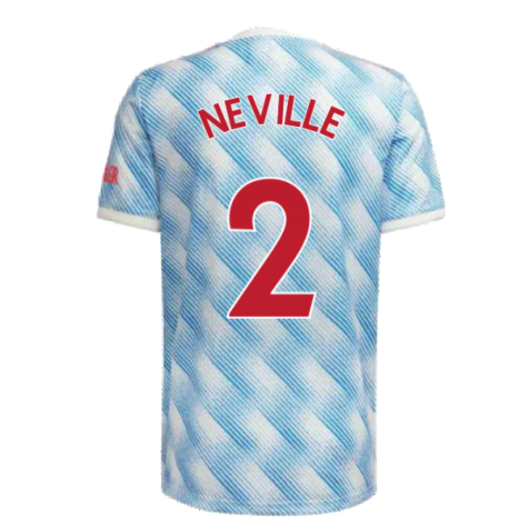 Man Utd 2021-2022 Away Shirt (Kids) (NEVILLE 2)