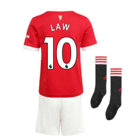 Man Utd 2021-2022 Home Mini Kit (LAW 10)