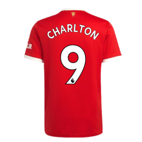 Man Utd 2021-2022 Home Shirt (CHARLTON 9)