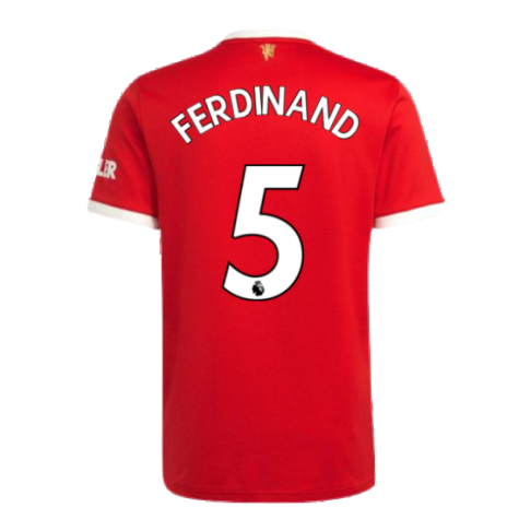 Man Utd 2021-2022 Home Shirt (FERDINAND 5)